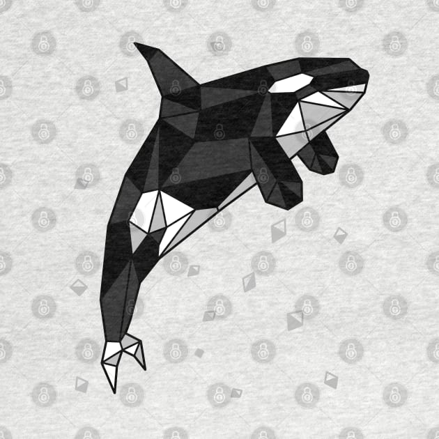 Killer whale polygon by albertocubatas